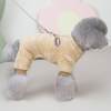 (New Year Sale- 49% OFF) Fleece Pet Elastic Jumpsuit with Pull Ring- Buy 2 Free Shipping