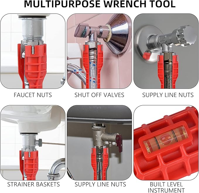 (🔥TikTok Summer SALE) - 8-in-1 Sink Wrench