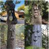 Tree Face Decor Outdoor