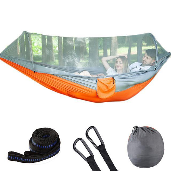 (Father's Day Promotion- 50% OFF) Camping Netted Hammock