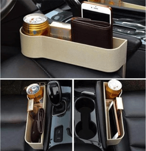 (🔥TikTok Summer SALE) -Leather Multifunctional Car Seat Organizer