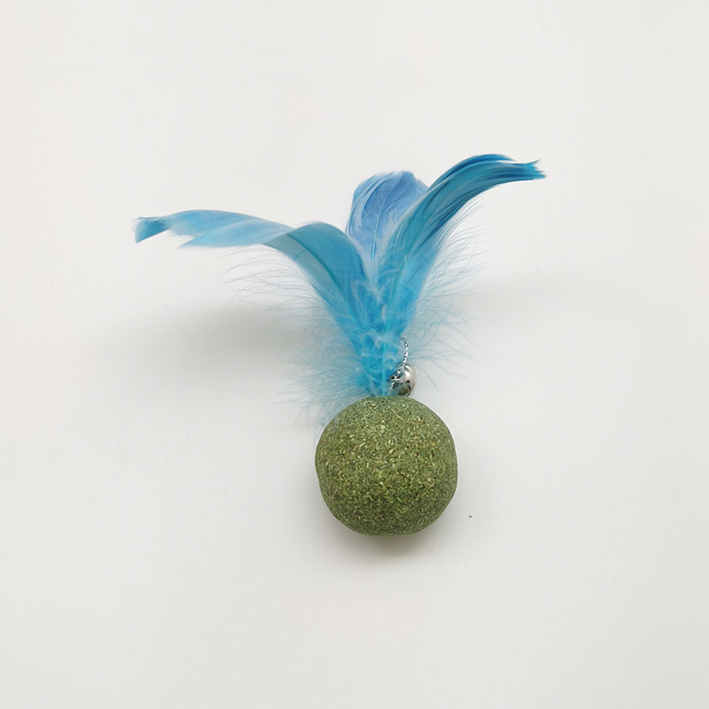 😻Cat's Favorite Toy🪶Feathered Catnip Balls-50% OFF