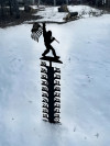 Iron Art Snow Gauge