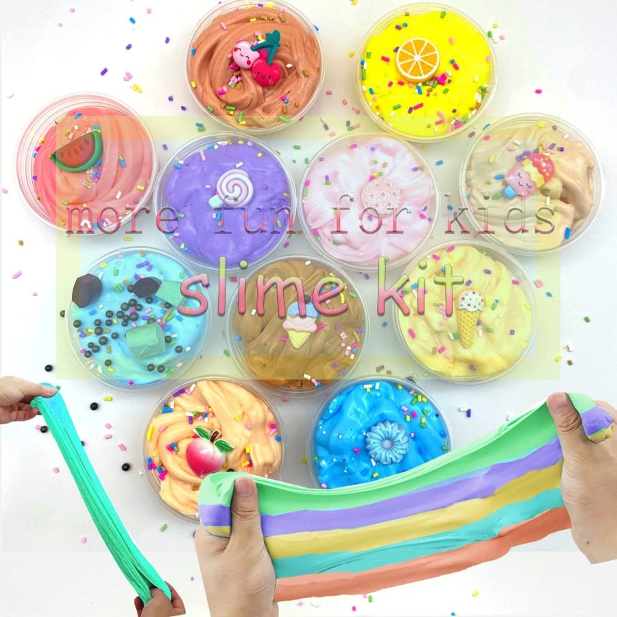 🎁TikTok Last Day Sale - 70% OFF🔥Super Slime DIY Soft & Squishy Clay Scented Slime Sensory Clay