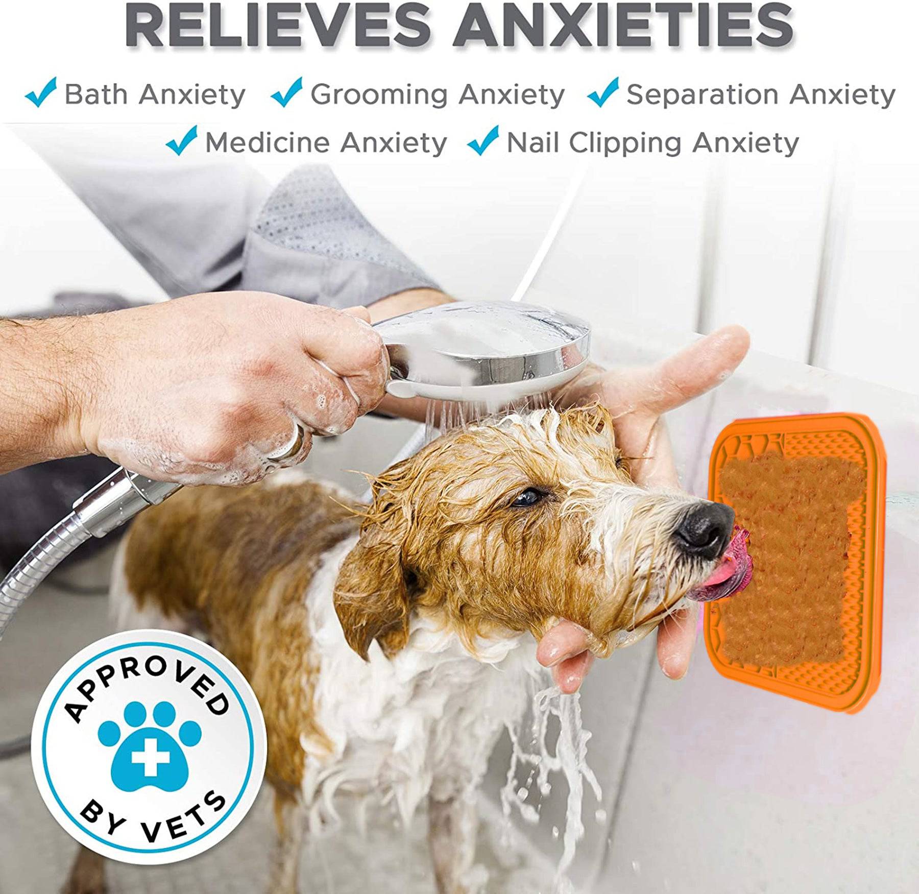 🔥Last Day Promotion - 60% OFF🎁Anxiety-Relieving Interactive Lick Mat for Dogs and Cats