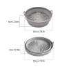 🔥LAST DAY SALE 50% OFF🔥Air Fryer Grill Pan Made Of Silicone