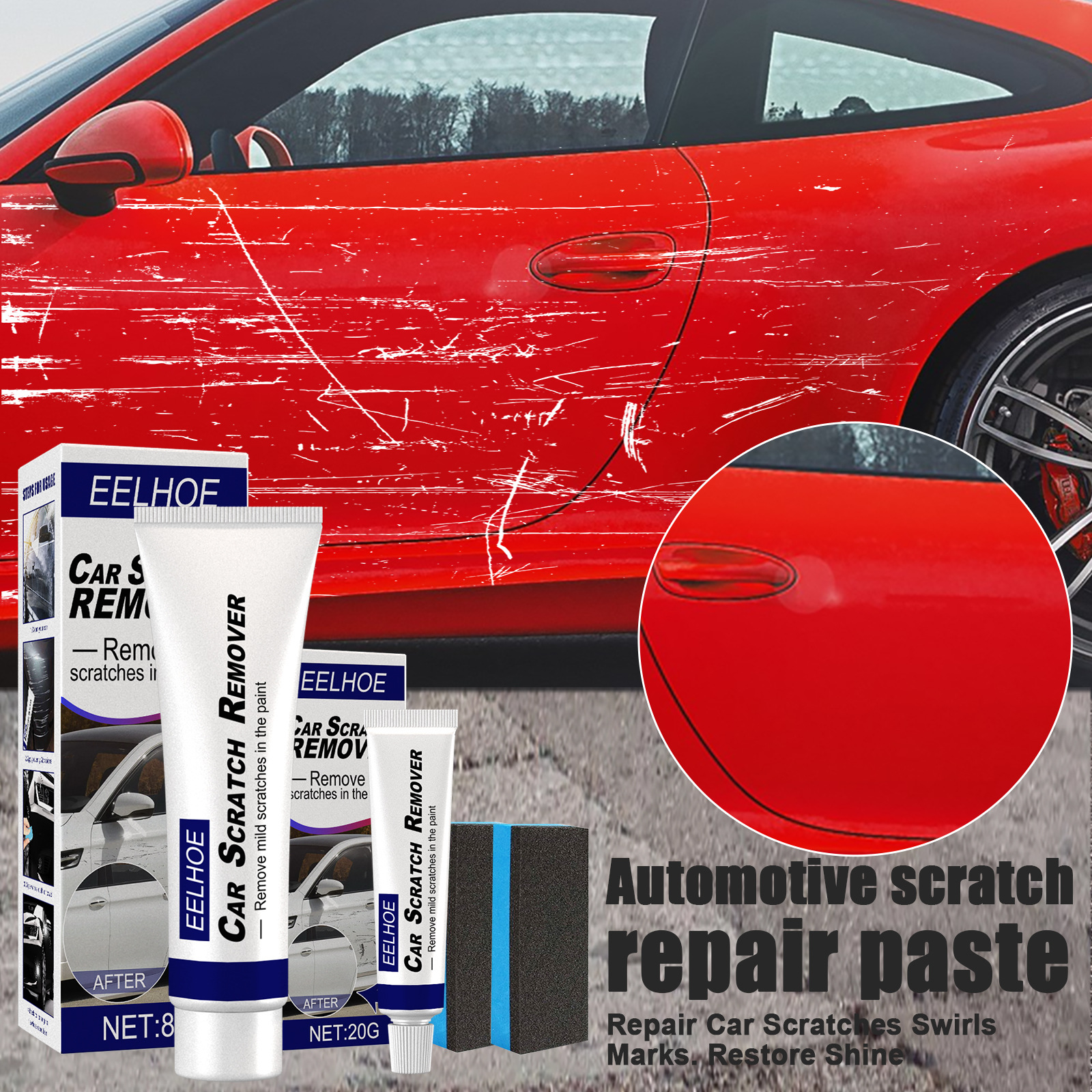 Professional Car Scratch Repair Polishing Kit 80g - BUY 2 GET 1 FREE