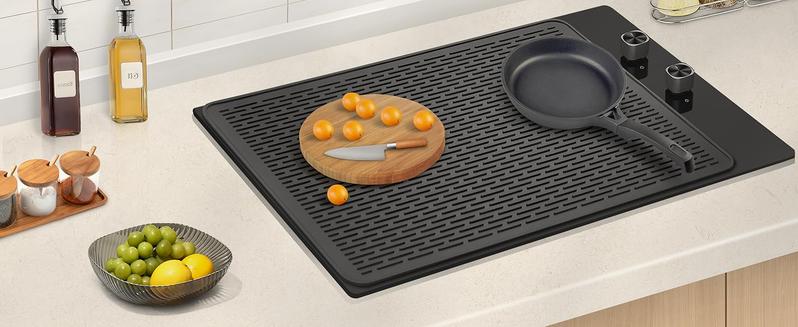 🔥Last Day 50% OFF-🔥Heat-Resistant Silicone Stove Cover Mat & Utensils