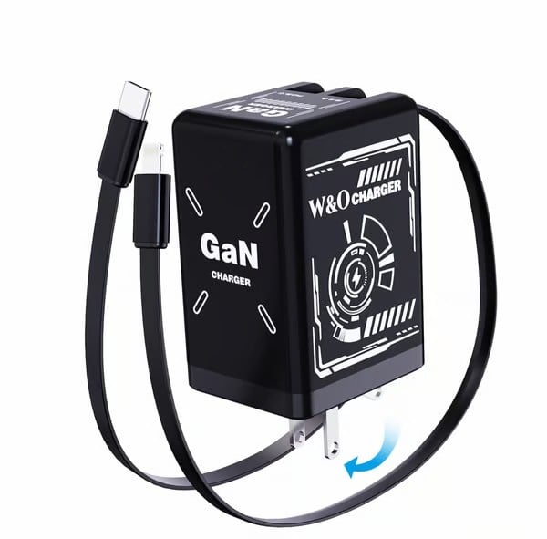 ⏰LAST DAY SALE 50% OFF💥W&O 2-in-1 GaN 120W Fast Charger