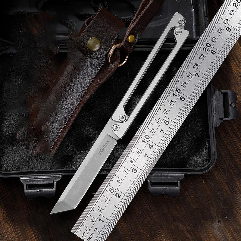 ShadowFold Tanto — Concealed Folding Butterfly Knife (EDC Tanto)