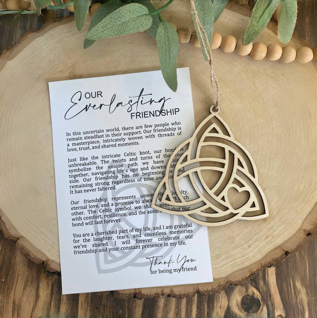 💞Friendship Story Card Ornament(𝗠𝗮𝗿𝘁𝗶𝗻 𝗠𝘂𝗲𝗹𝗹𝗲𝗿®)