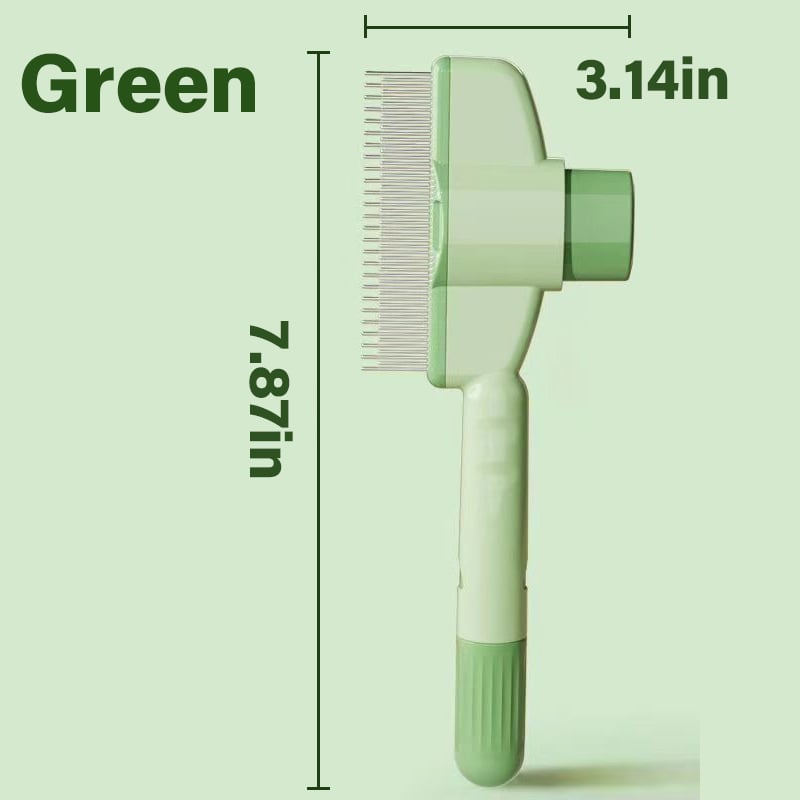 🎁TikTok Last Day Sale - 70% OFF🔥Self-cleaning Pet Flea Comb Grooming Brush