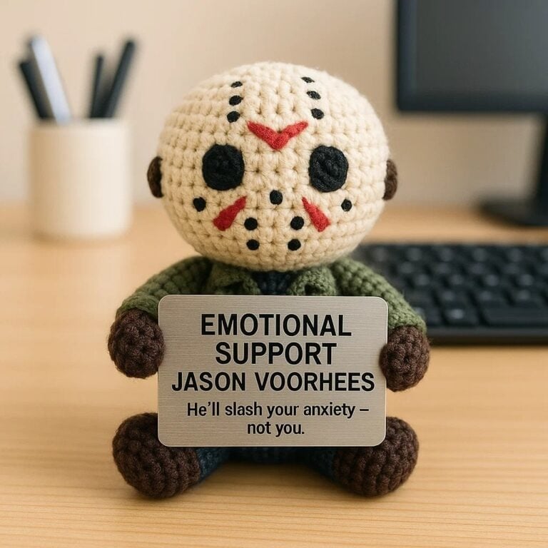 Handmade Emotional Support Horror Characters Crochet