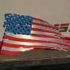 Patriotic Tattered Flag Wall Art