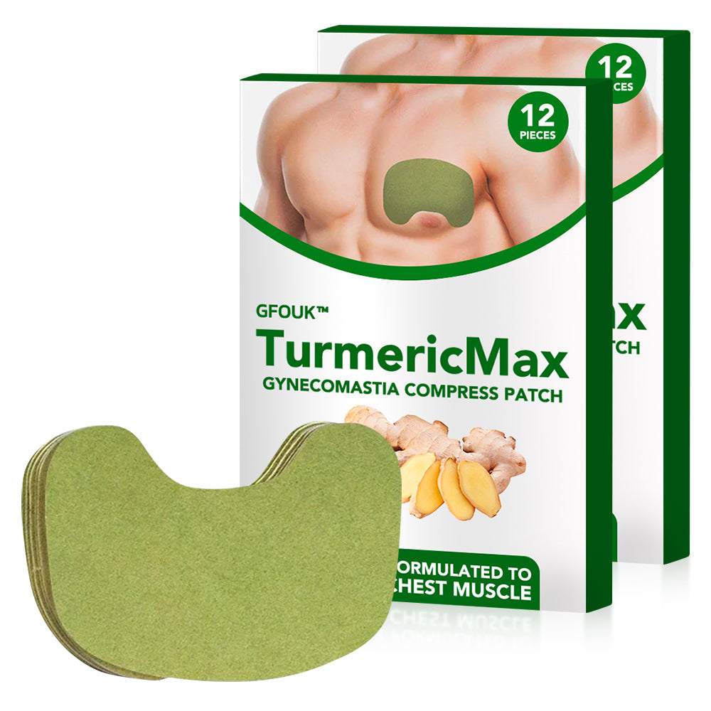 🎁Last Day Promotion- SAVE 70%🔥TurmericMax Gynecomastia Compress Patch