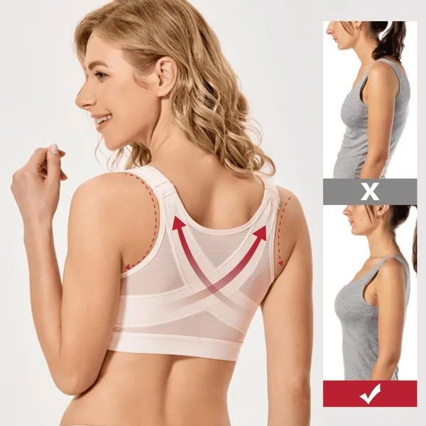 🔥Hot Sale 50% OFF🔥Multifunctional Support Shaping Posture Corrector Wireless bra (with adjustable shoulder straps)