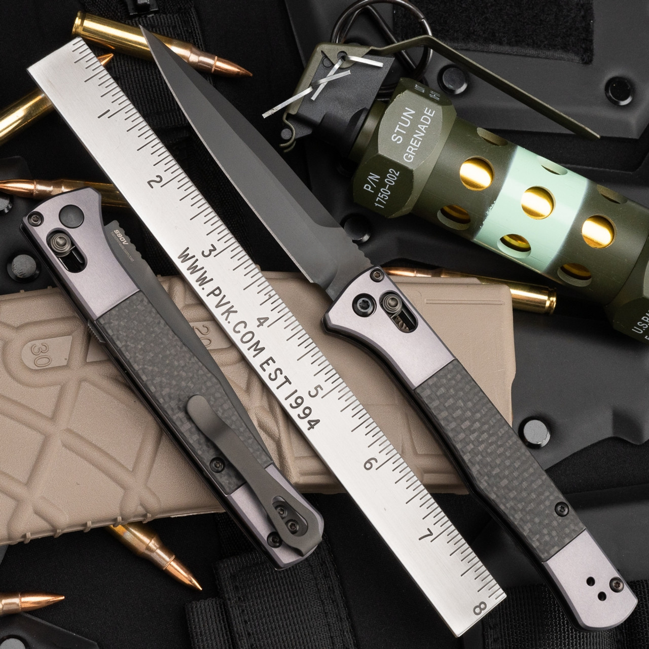 🔥BM 4170BK High Hardness Outdoor Portable Multifunctional Folding Knife