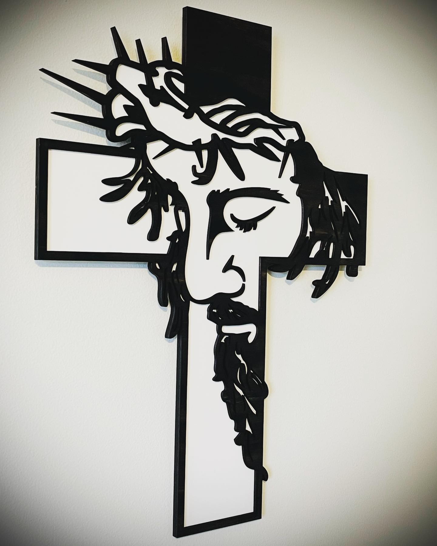 🔥Jesus Cross Metal Sign Christ Wall Art Decor 🎁Buy 2 Get 10% OFF & FREE SHIPPING