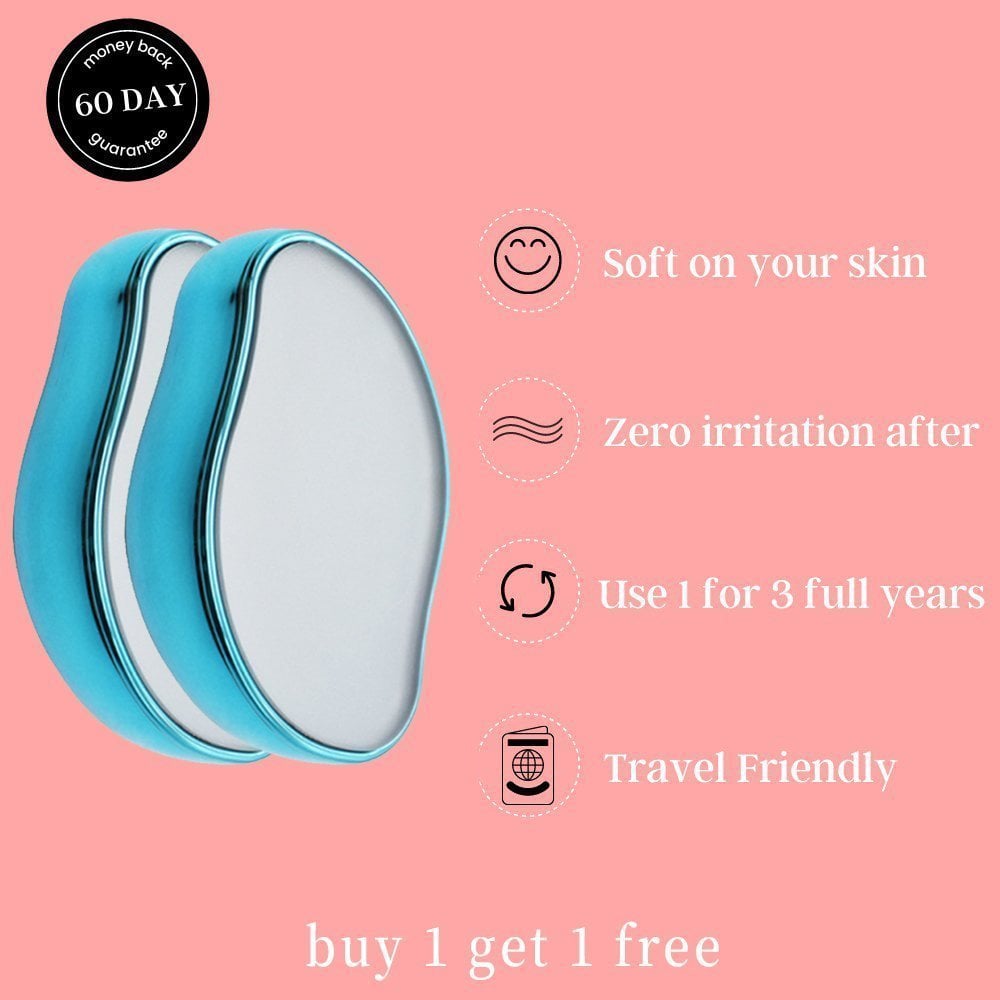 🔥2023 Summer Hot Sale 48% OFF😍Buy one get one free😍 - 2023 new Crystal Hair Eraser Painless Safe Epilator Easy Cleaning Reusable Body Beauty Depilation Tool