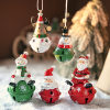 Iron Bell Painted Pendant Christmas Tree Decorations, Buy 3 Save 10%