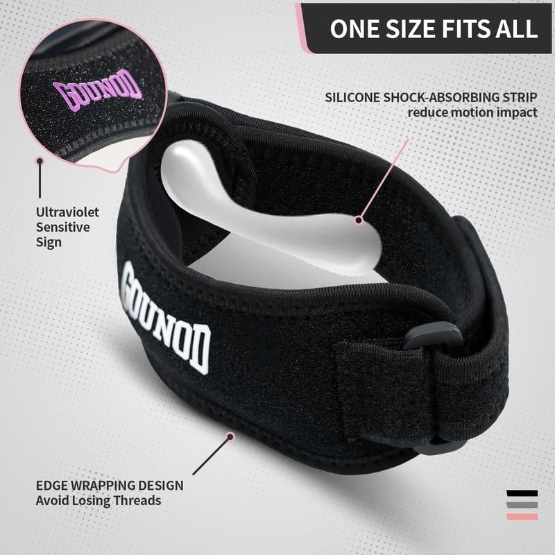 Silicone Patella Knee Strap for Knee Pain Relief