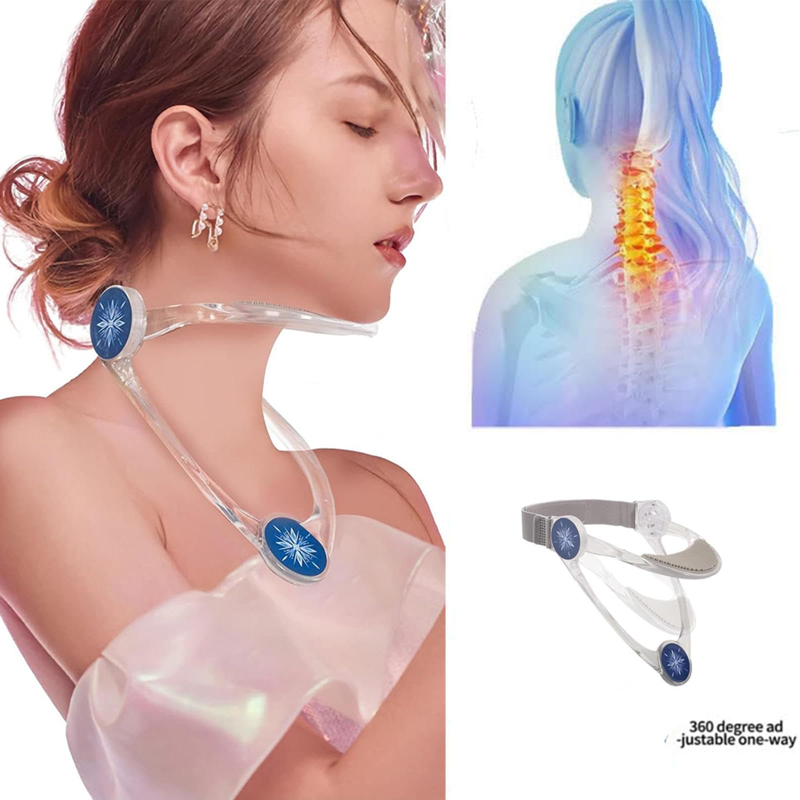 🔥Last Day Promotion 70% OFF🔥2025 New 360° Adjustable Neck Brace⚡Buy 2 Free Shipping