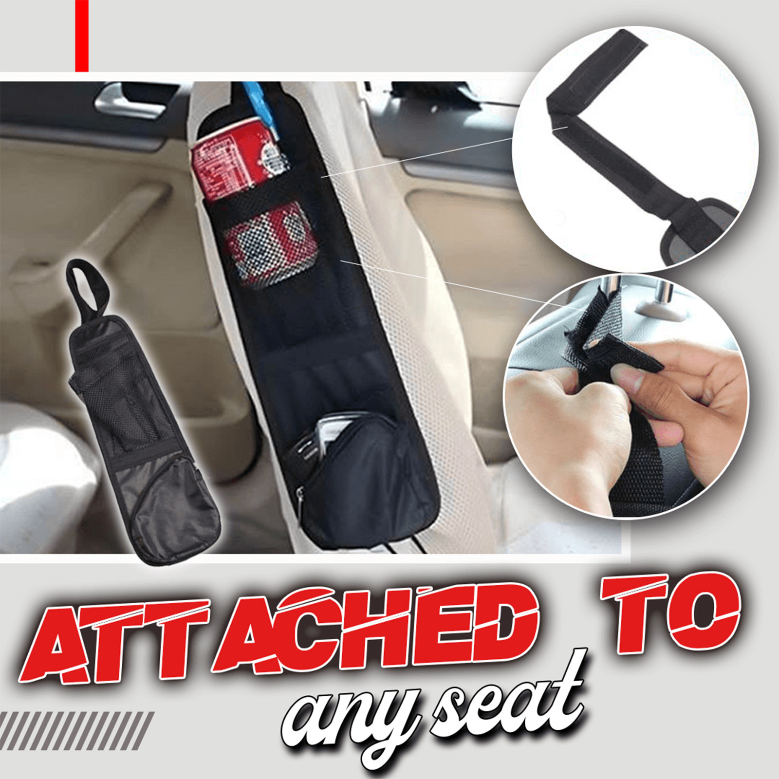 (Summer Flash Sale- 50% OFF) Car Seat Hanging Storage Bag