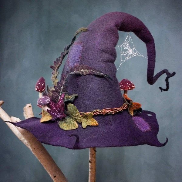 (🎃Early Halloween Sale - 49% OFF)🔮Halloween Party Felt Witch Hats