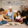 Two-Player Wooden Ice Hockey Battle Parent-Child Interactive Tabletop Game
