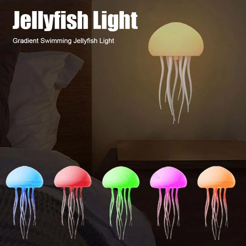 TikTok Last Day Promotion -70% OFF🎉LED gradient swimming jellyfish atmosphere light💡