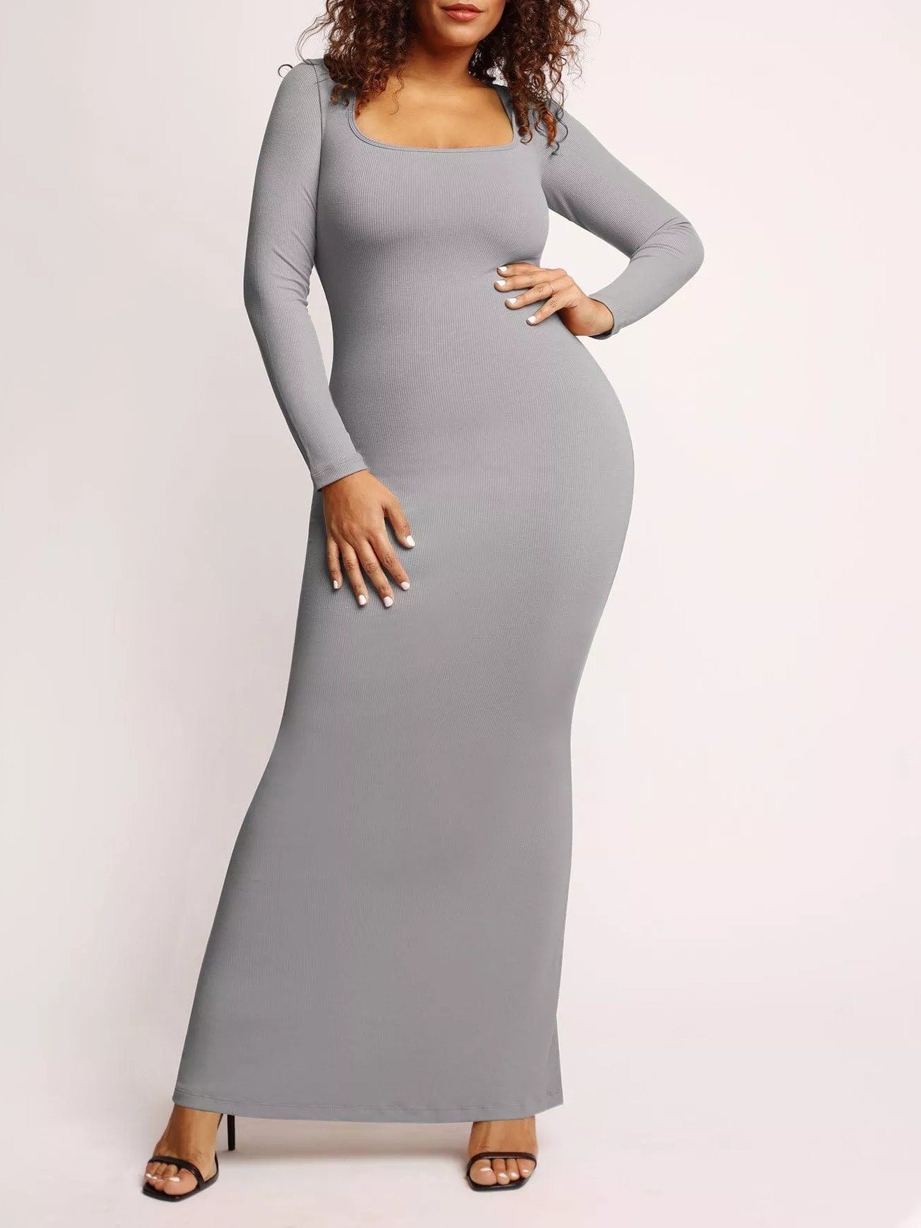 BUILT-IN SHAPEWEAR MODAL SOFT LOUNGE DRESSES (BUY 2 FREE SHIPPING)