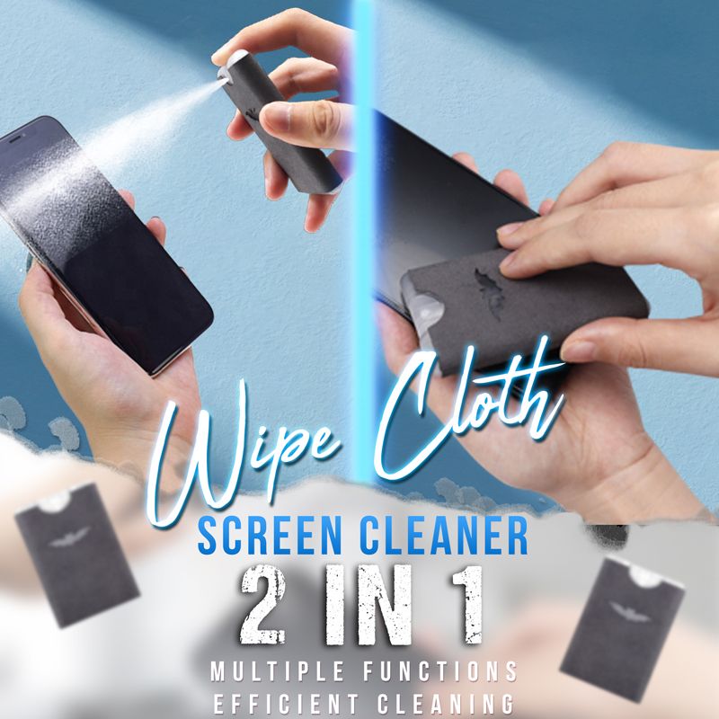 Portable Reusable 2 in 1 Screen Cleaner(BUY 2 SAVE $3)