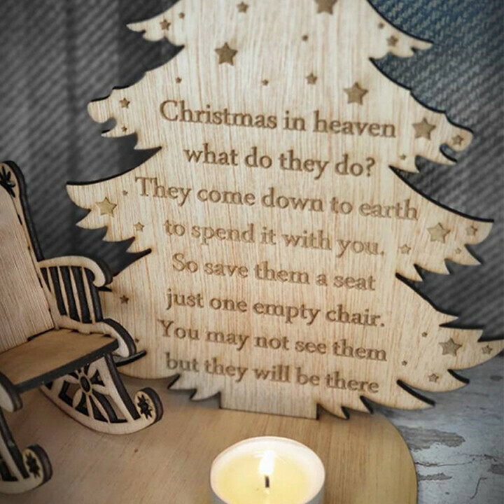 50% OFF- Christmas Remembrance Candle Ornament To Remember Loved Ones