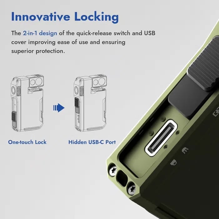 G5 Rechargeable EDC Flashlight