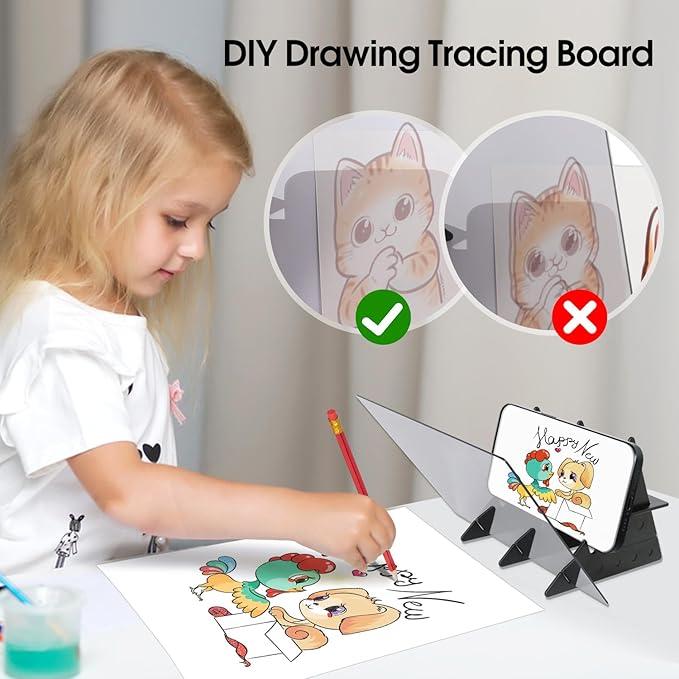 Optical drawing board, portable optical wiring board