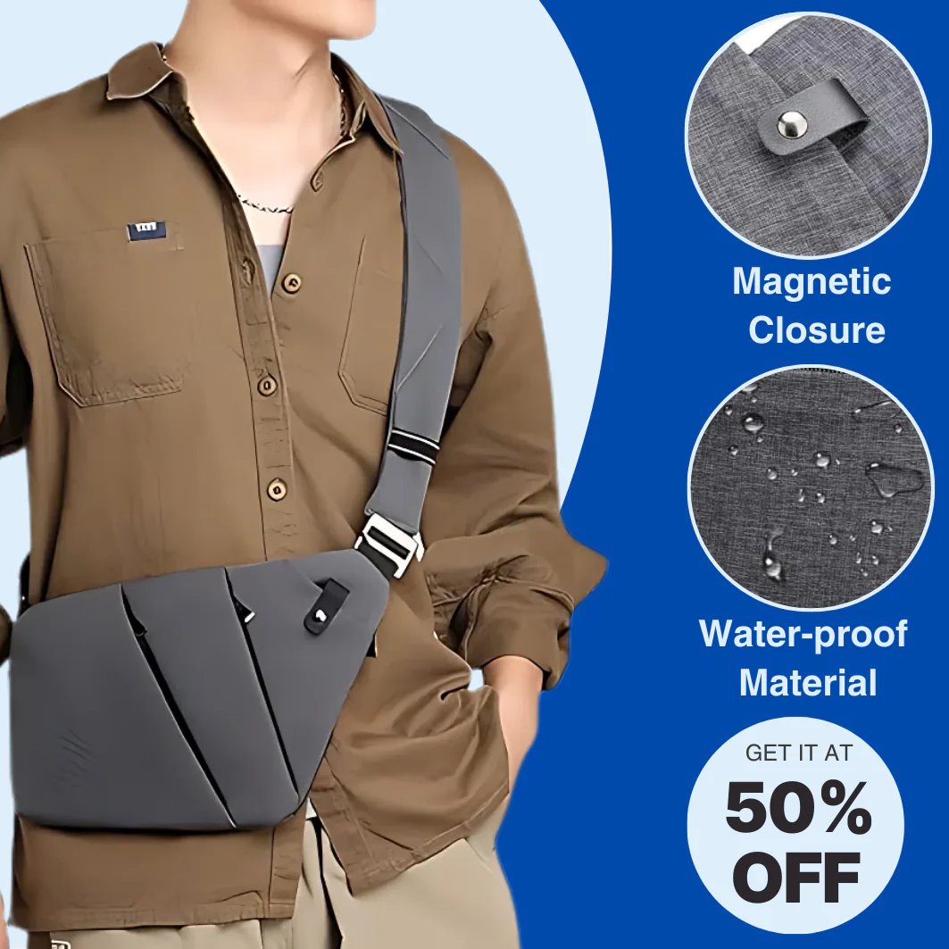 🔥Last Day Promotion 70% OFF🔥Anti-Theft Secure Crossbody Bag⚡Buy 2 Free Shipping