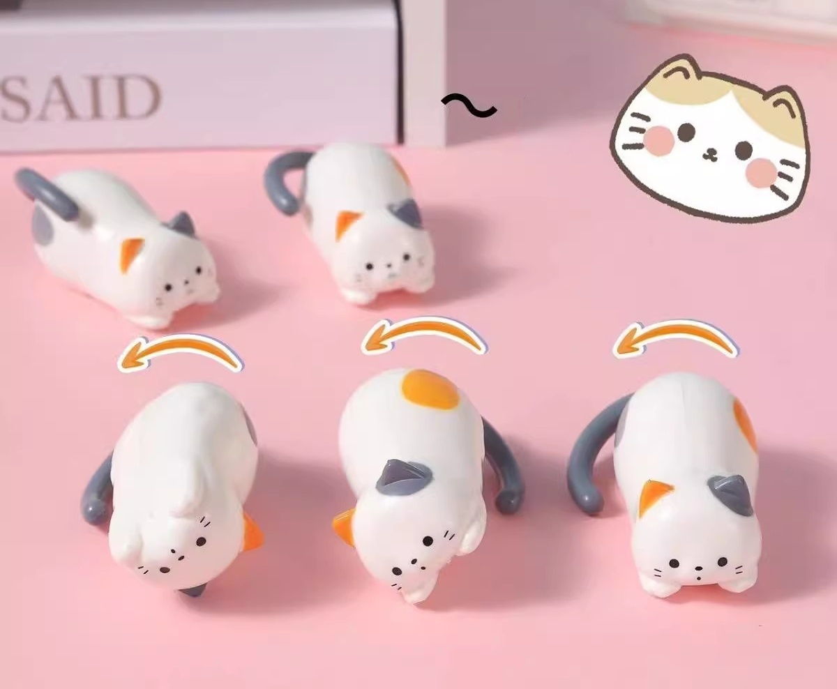 Rolling kitty Cat （a set of 5）(buy 2sets get free shipping)