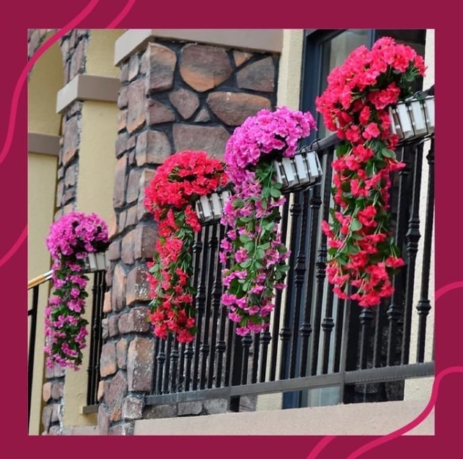 (🔥Last Day Promotion 50% OFF)🌷Vivid Artificial Hanging Orchid Bunch