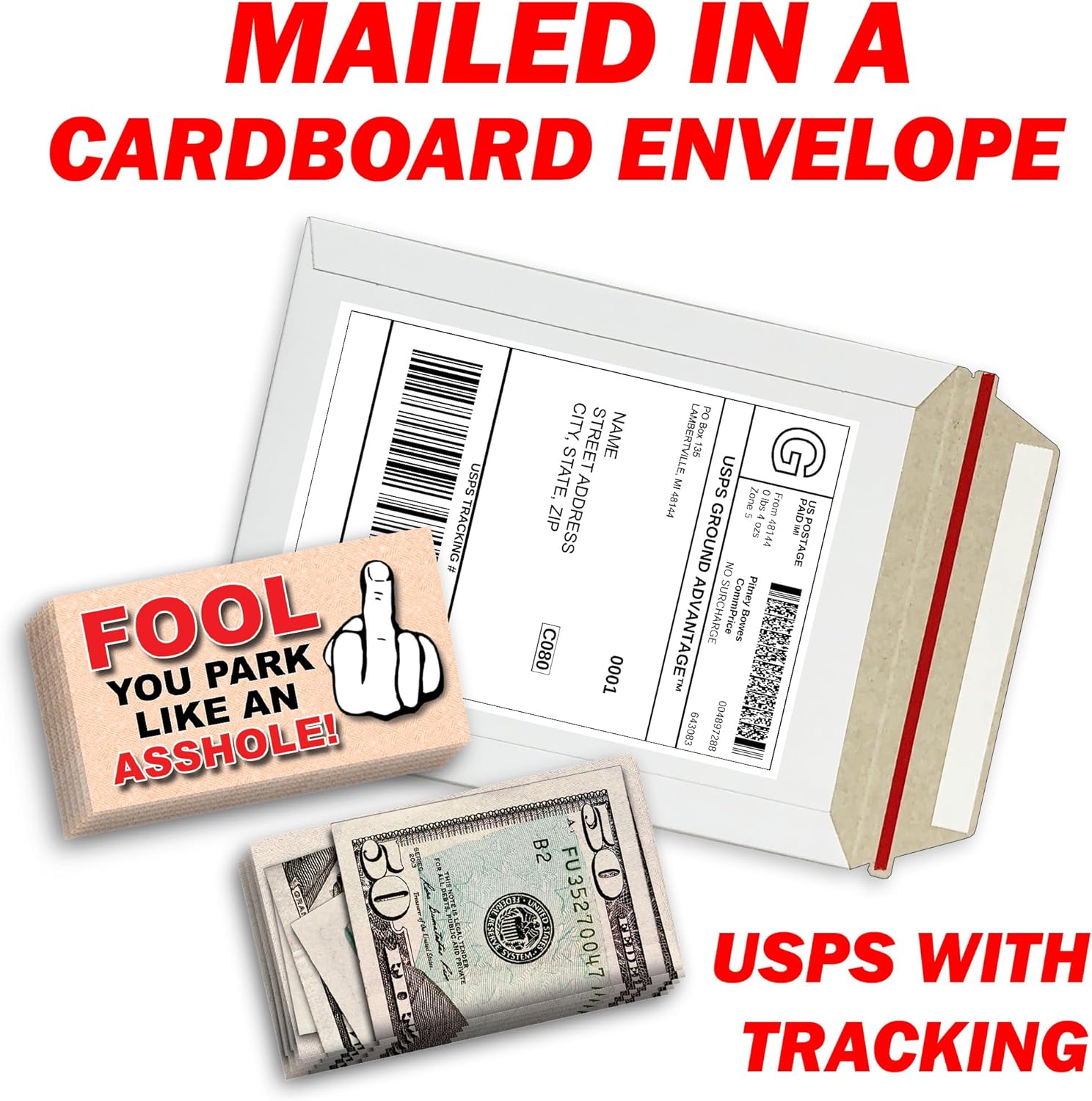 ⏰LAST DAY SALE 50% OFF - Parking Prank Cards