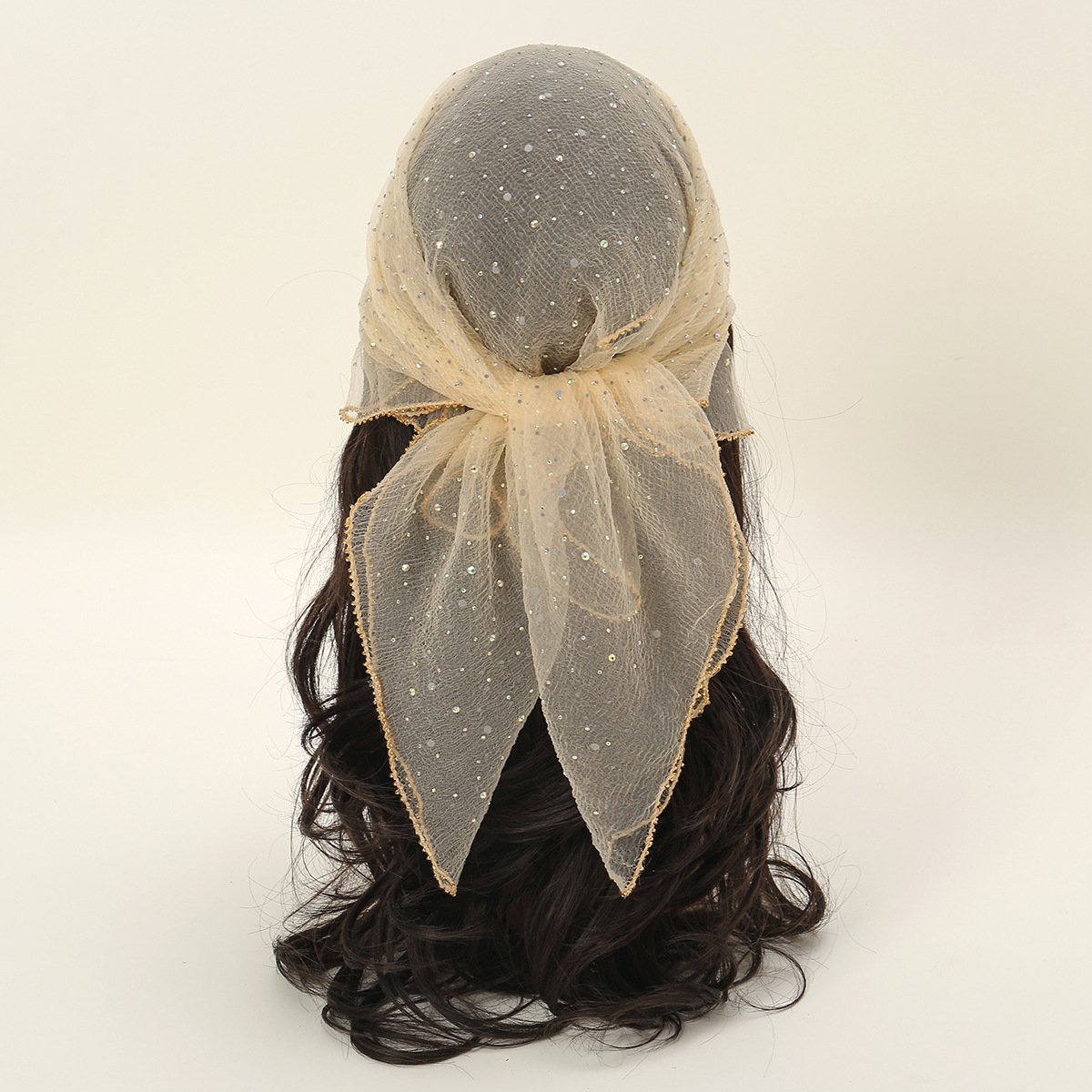 🎁Last Day Sale - 70% OFF🔥Women's Glitter Decor Head Scarf