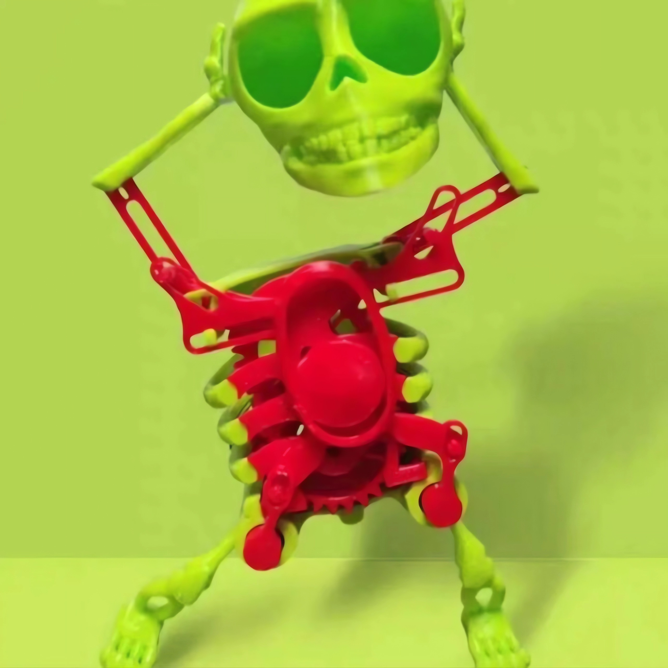 🤣Funny Clockwork Toy | Dancing Skeleton Man💀