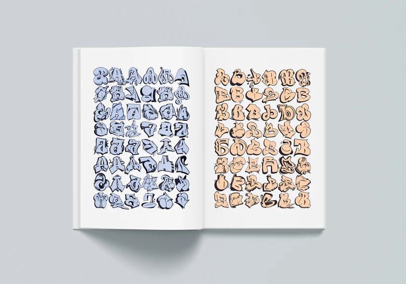 🎨GRAFFLETTERS - COLLECTOR EDITION🔤(📚HARDCOVER)🔥BUY 2 FREE SHIPPING