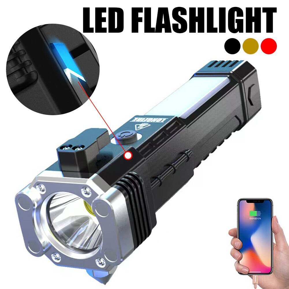 🔥 (Last Day 50% OFF) Super Bright Rechargeable LED Handheld Flashlight, BUY 2 FREE SHIPPING