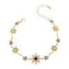 ✨💎Purple rhinestone sunburst bracelet