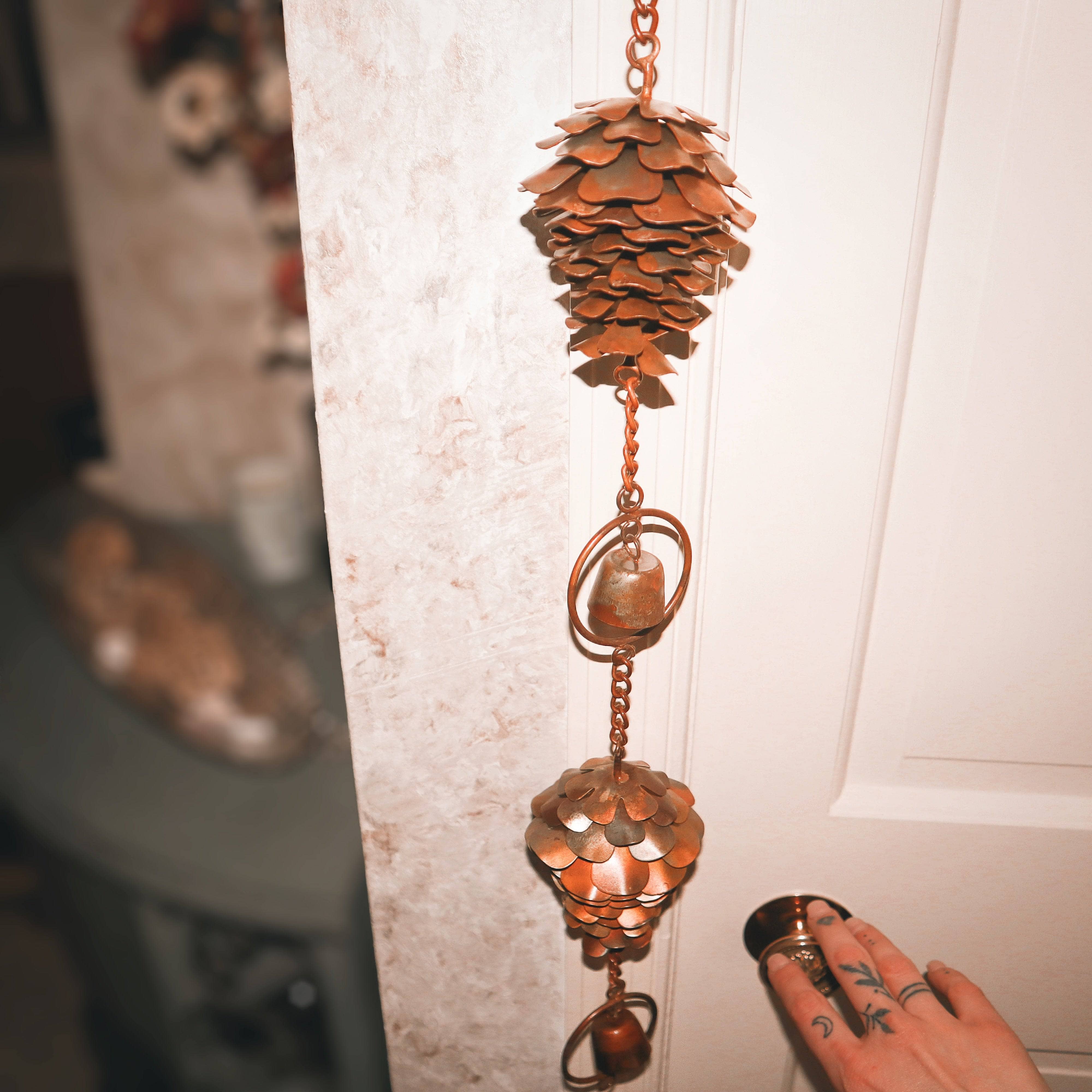 🎄Early Christmas Sale 49% - 🔔Pinecones and Bells Hanging Garden Ornament
