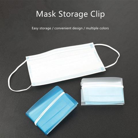 Portable Face Masks Storage Clip