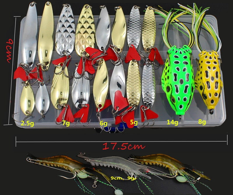 🎣 Summer Sale-30% OFF🐠Full Fishing Lure Set