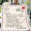 🎁Letter Blanket Gift- Sweet Words To My Daughter