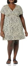 Amazon Essentials Women's Surplice Dress (Available in Plus Size)