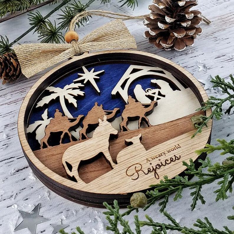 Nativity Christmas Ornament